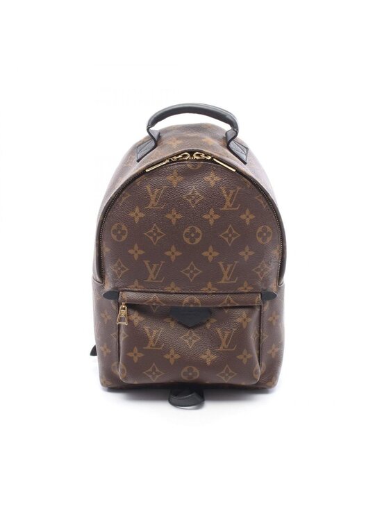Louis Vuitton Backpack Palm Springs PM Monogram Co Ting Canvas Leather PM main image 4